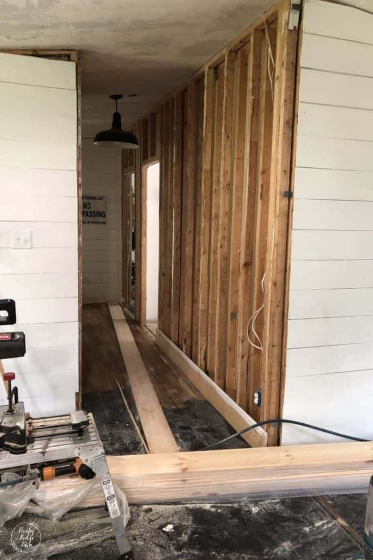 How to Install Shiplap Rocky Hedge Farm