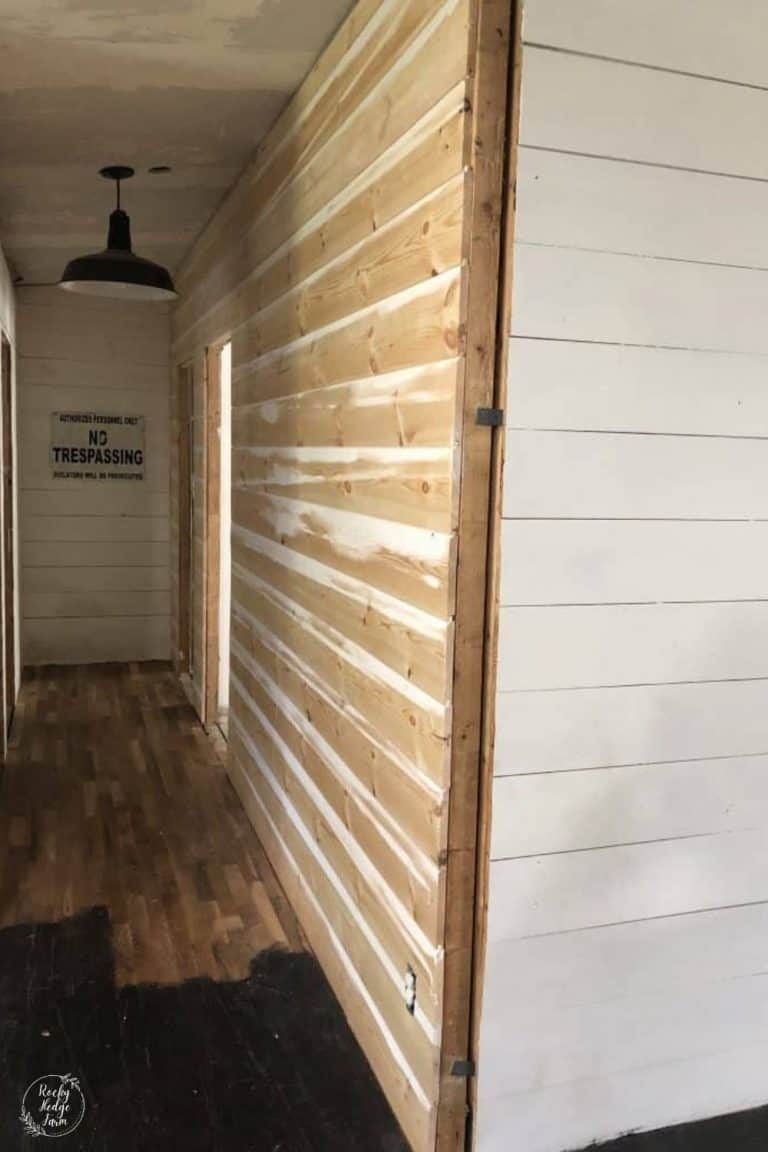 How to Install Shiplap Rocky Hedge Farm
