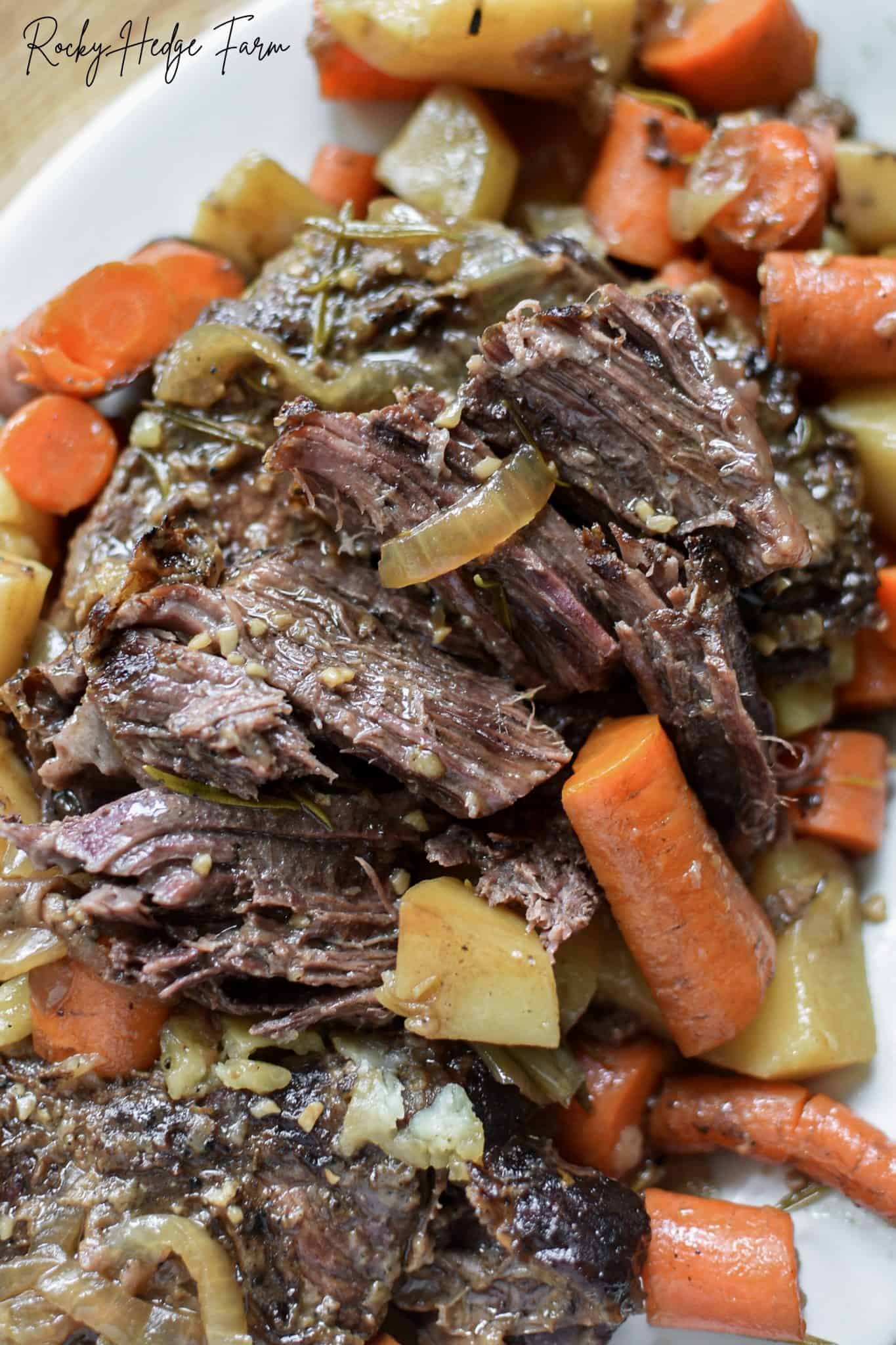 Dutch Oven Pot Roast Rocky Hedge Farm