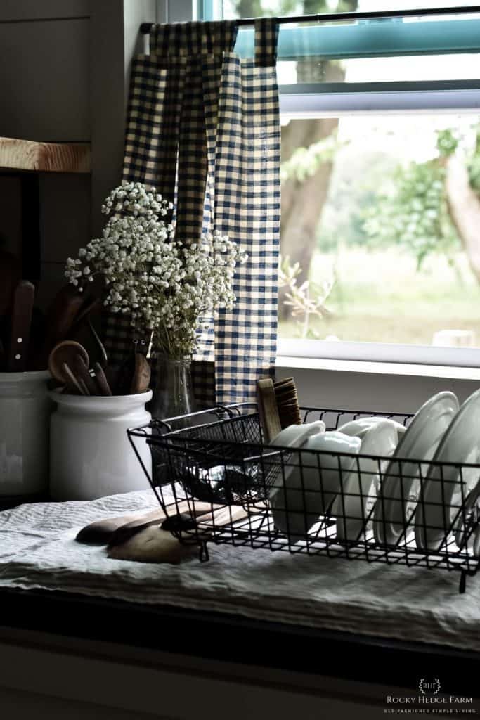 Farmhouse Dish Drying Rack