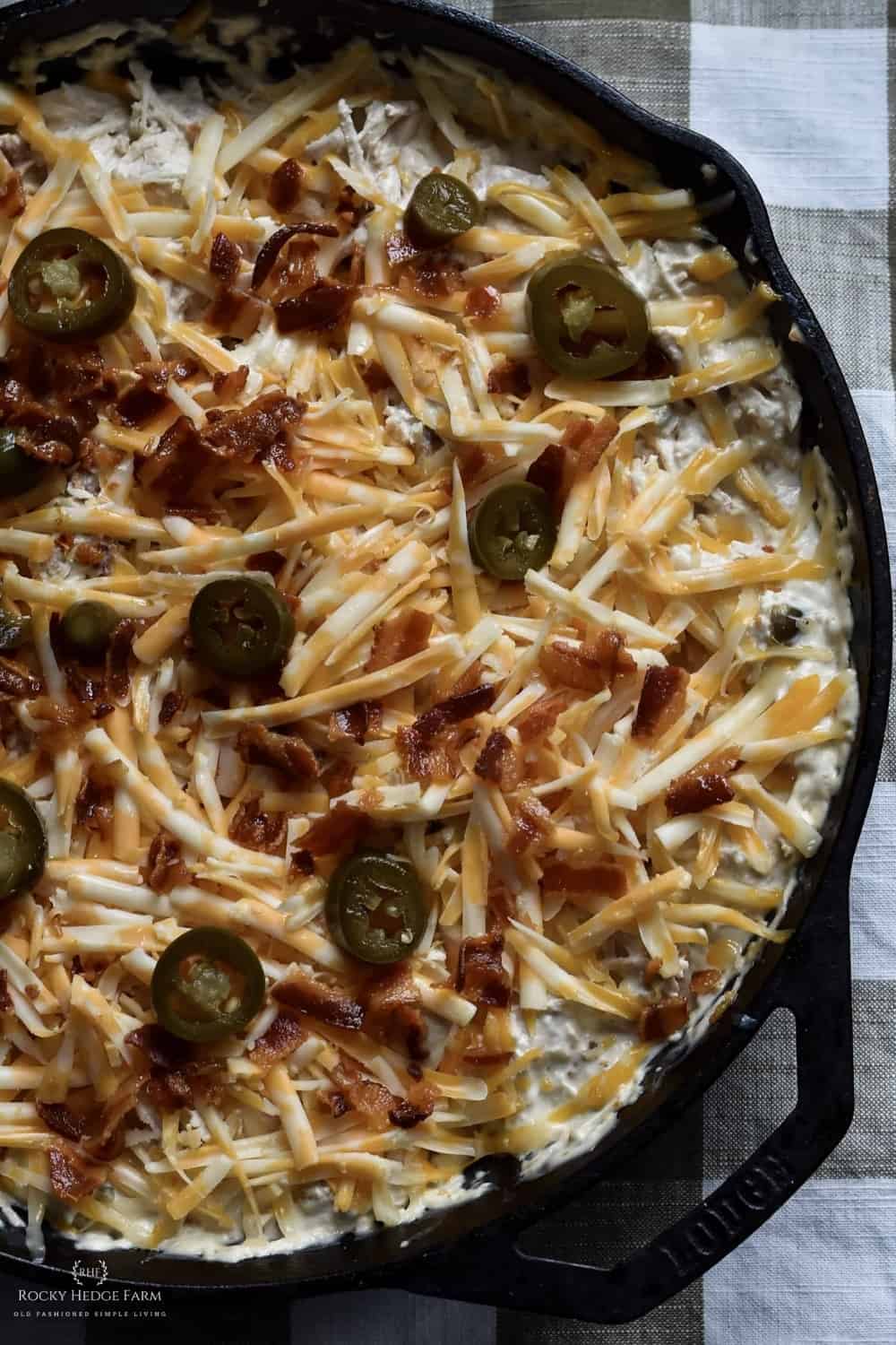 Tasty Jalapeno Popper Chicken Skillet Rocky Hedge Farm