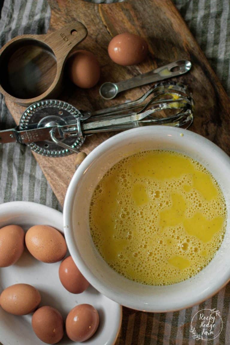 Cast Iron Scrambled Eggs Rocky Hedge Farm