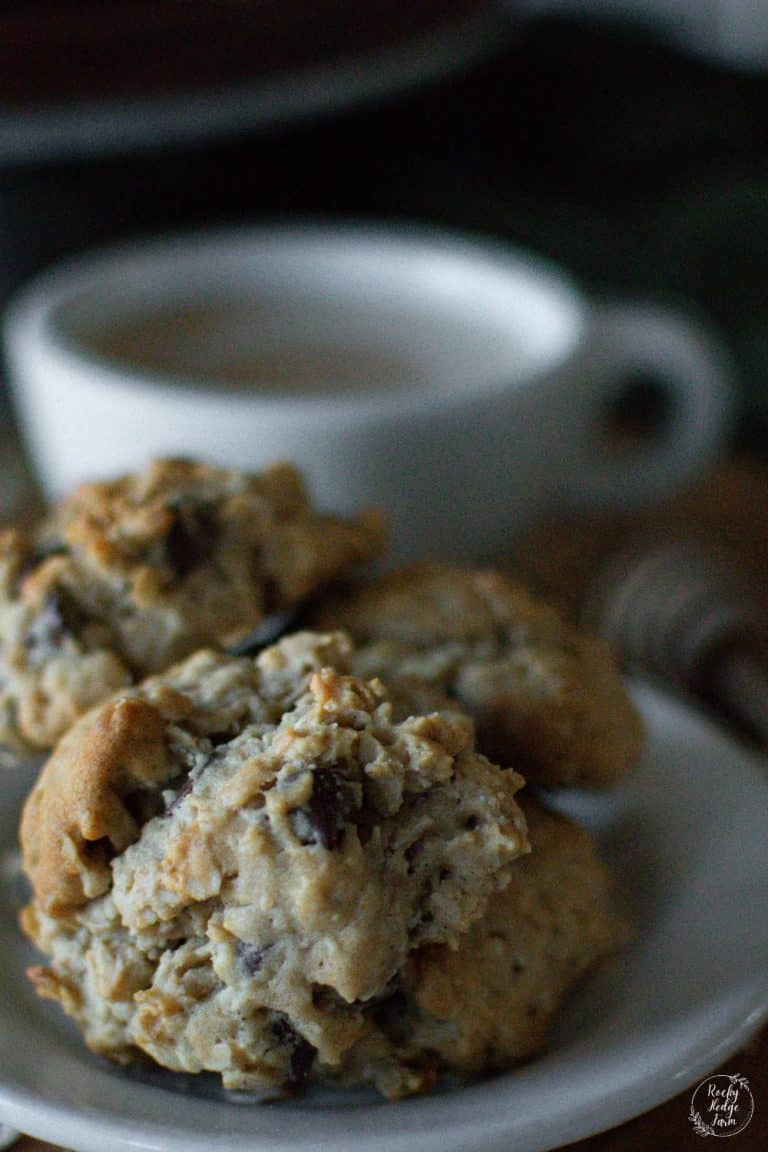 Honey Oatmeal Cookies Rocky Hedge Farm