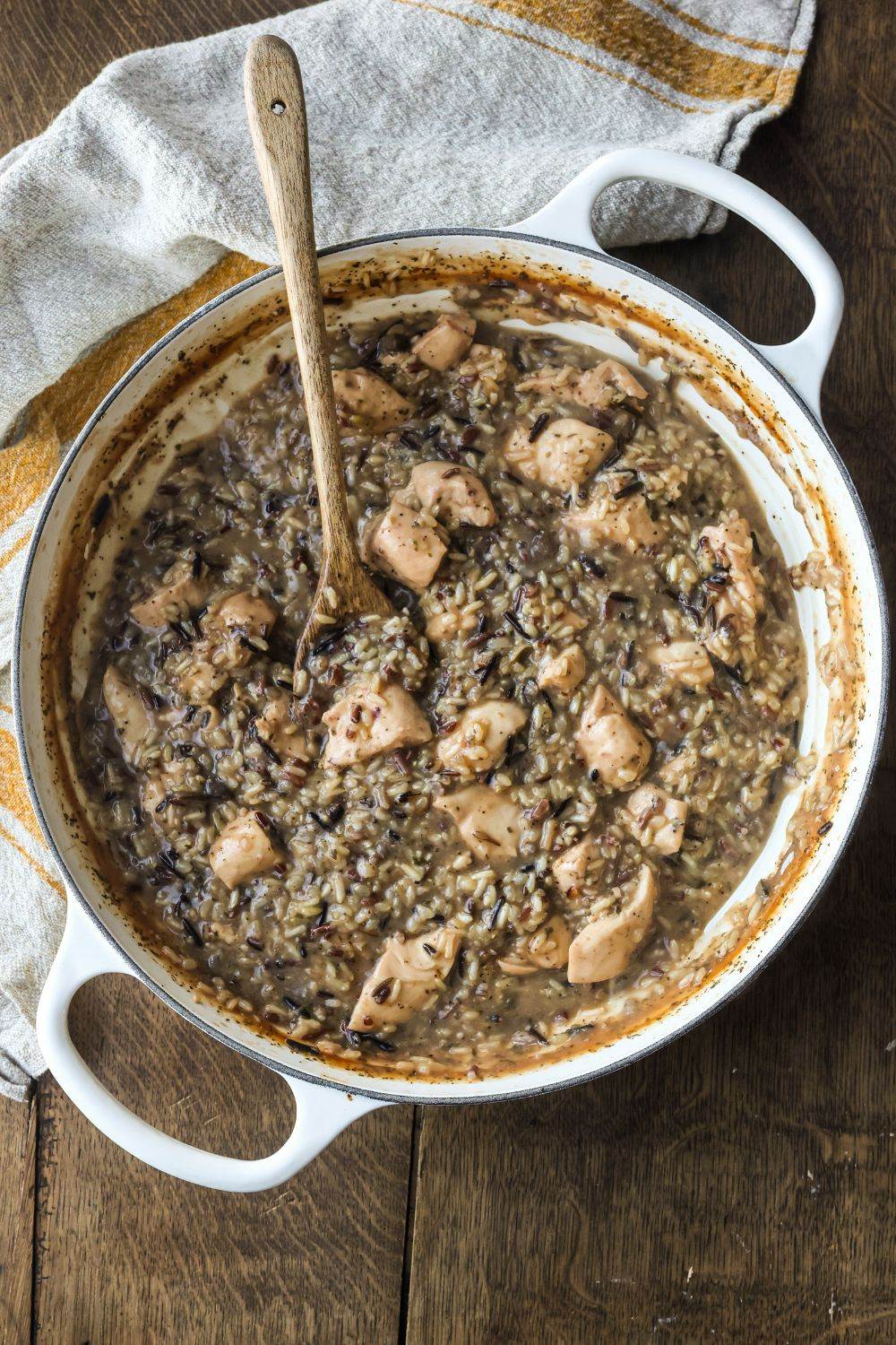 Easy Chicken and Wild Rice Skillet - Rocky Hedge Farm