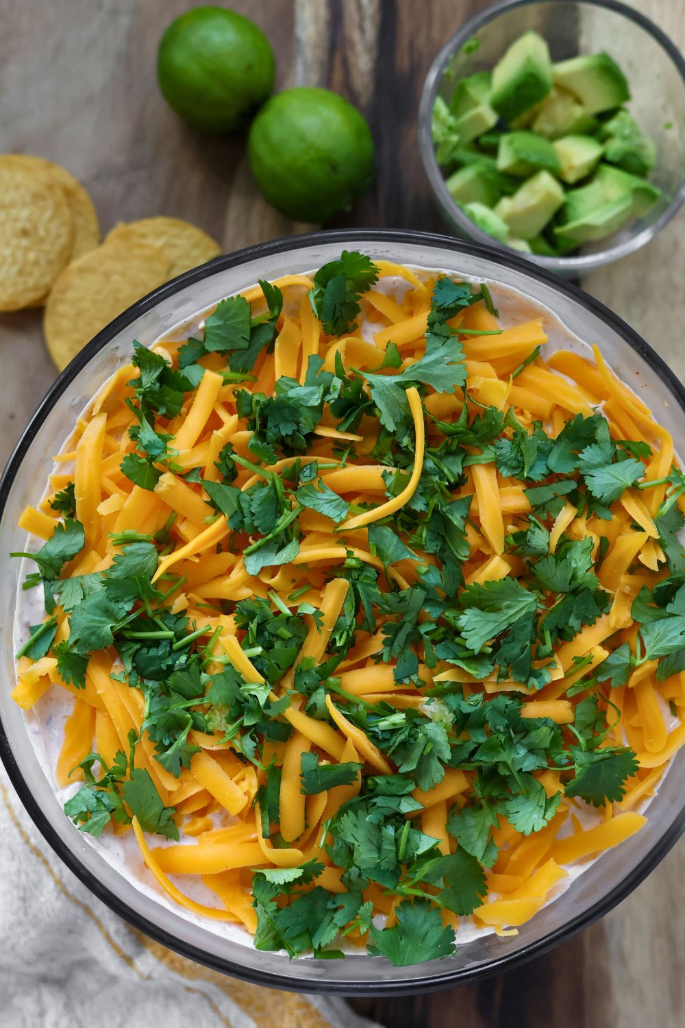 Layered Taco Salad Recipe with Ground Beef - Rocky Hedge Farm